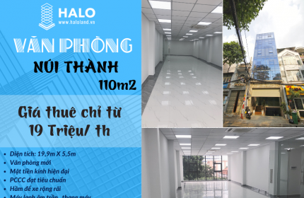 Cho thuê văn phòng Tân Bình - Đ.Núi Thành 110m2 giá chỉ 19 Triệu / th